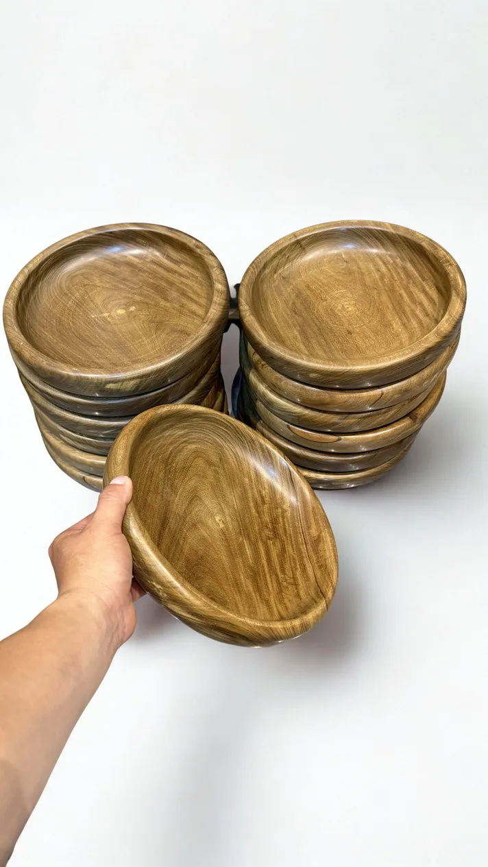 Plato Hondo Tajy · Edición Herencia de madera, hecho por DPINOS en Caaguazú