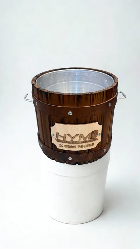 Bebidas y frío: piezas de madera DPINOS