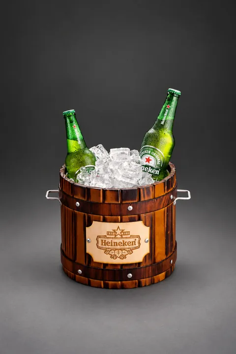 Bebidas y frío: piezas de madera DPINOS