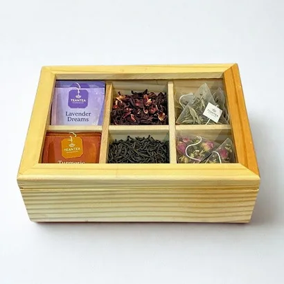 Caja Porta Té, otra vista
